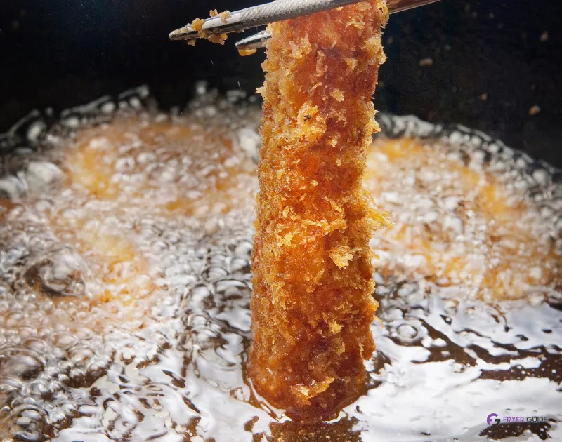 Frying Shrimp